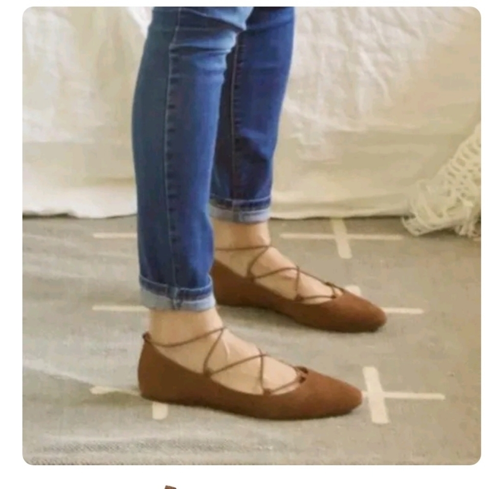 Lucky Brand Brown Flats